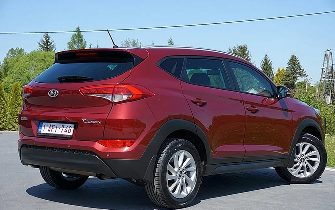 Hyundai Tucson cena 69700 przebieg: 109000, rok produkcji 2016 z Nakło nad Notecią małe 667